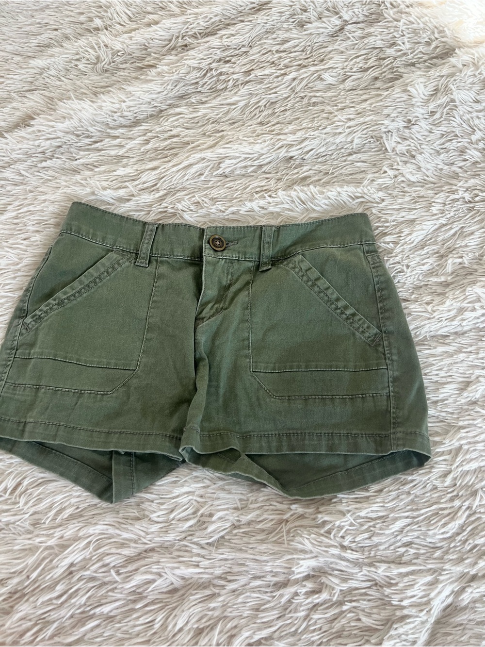 UNIONBAY Olive Green Women’s Utility Shorts